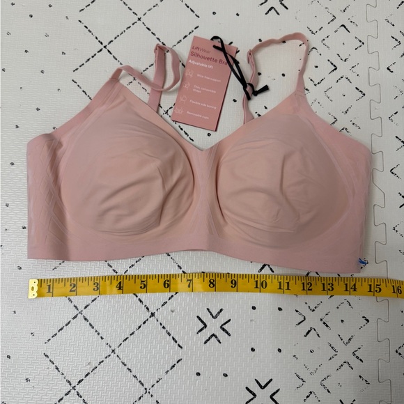 NWT Honeylove Silhouette Bra XL blush - Picture 7 of 11